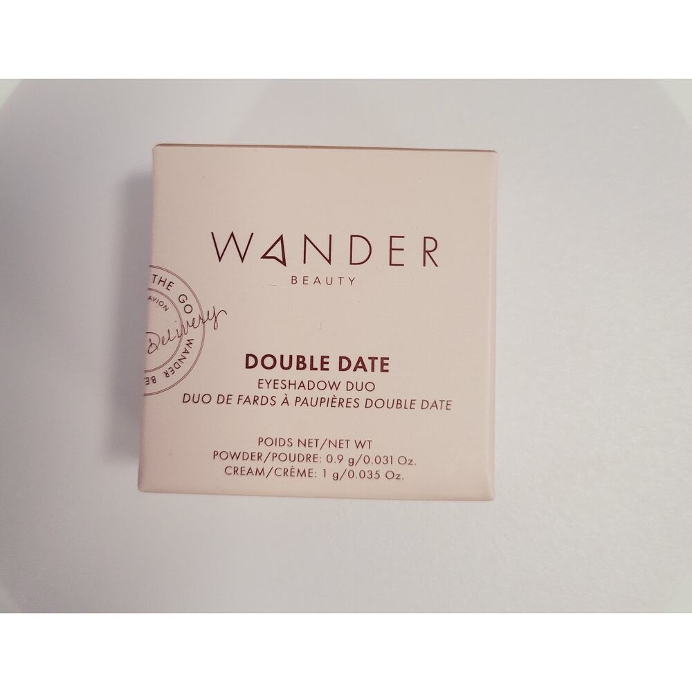 Wander Beauty Eyeshadow Duo NEW Double Date Smitten Swoon Compact Cruelty Free